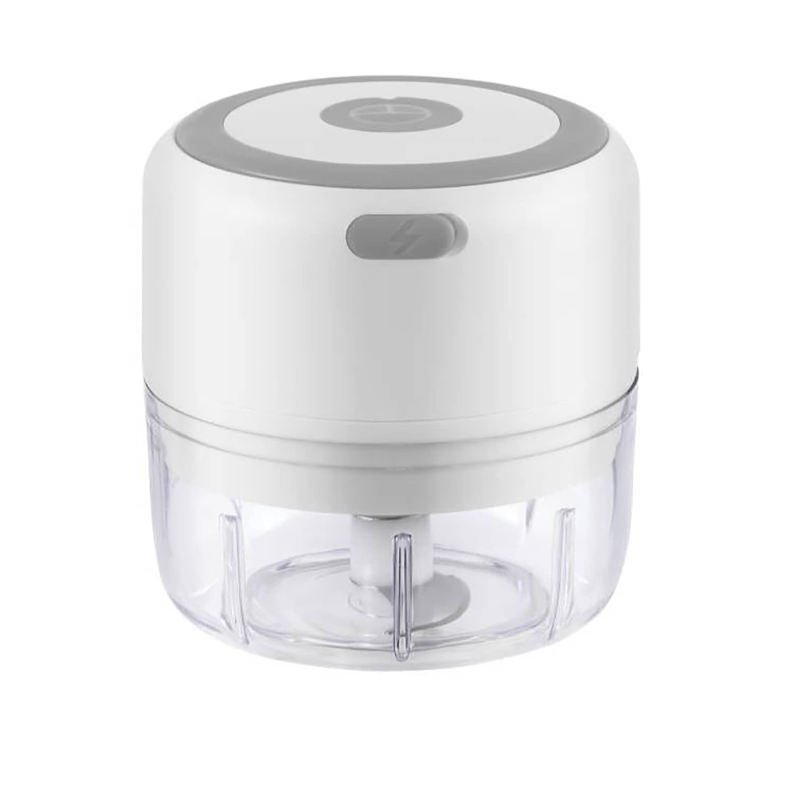 Electric Mini USB Garlic Chopper & Food Processor - 100ML Portable Blender for Onions, Peppers, Peanuts, Herbs & Baby Food - Perfect for Kitchen, Camping & Travel Use