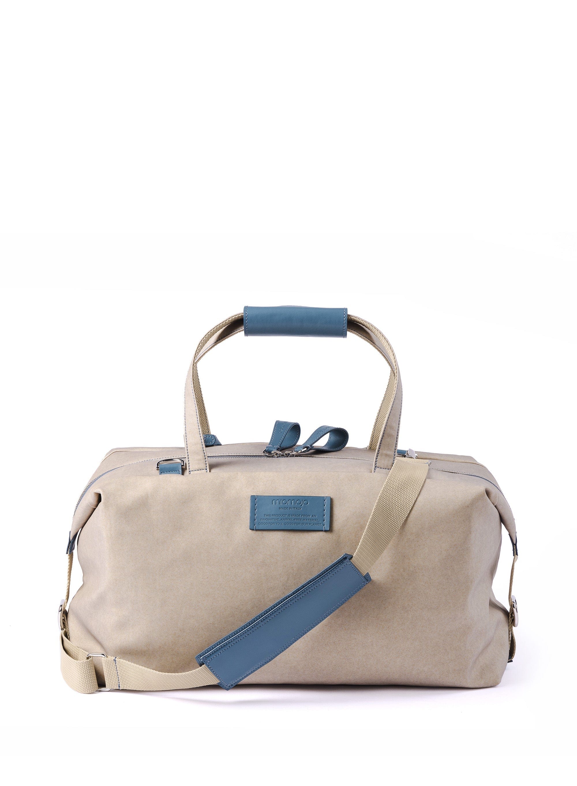Eco-Friendly Vegan Duffle Bag - Sustainable Rice Leather Travel Bag for Women & Men | Perfect for Gym, Work, Travel & Weekend Getaways