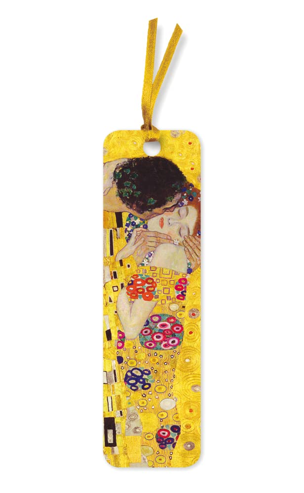 Gustav Klimt The Kiss Bookmarks - Set of 10 Art-Inspired Bookmarkers | Perfect for Book Lovers, Art Enthusiasts & Gift Giving