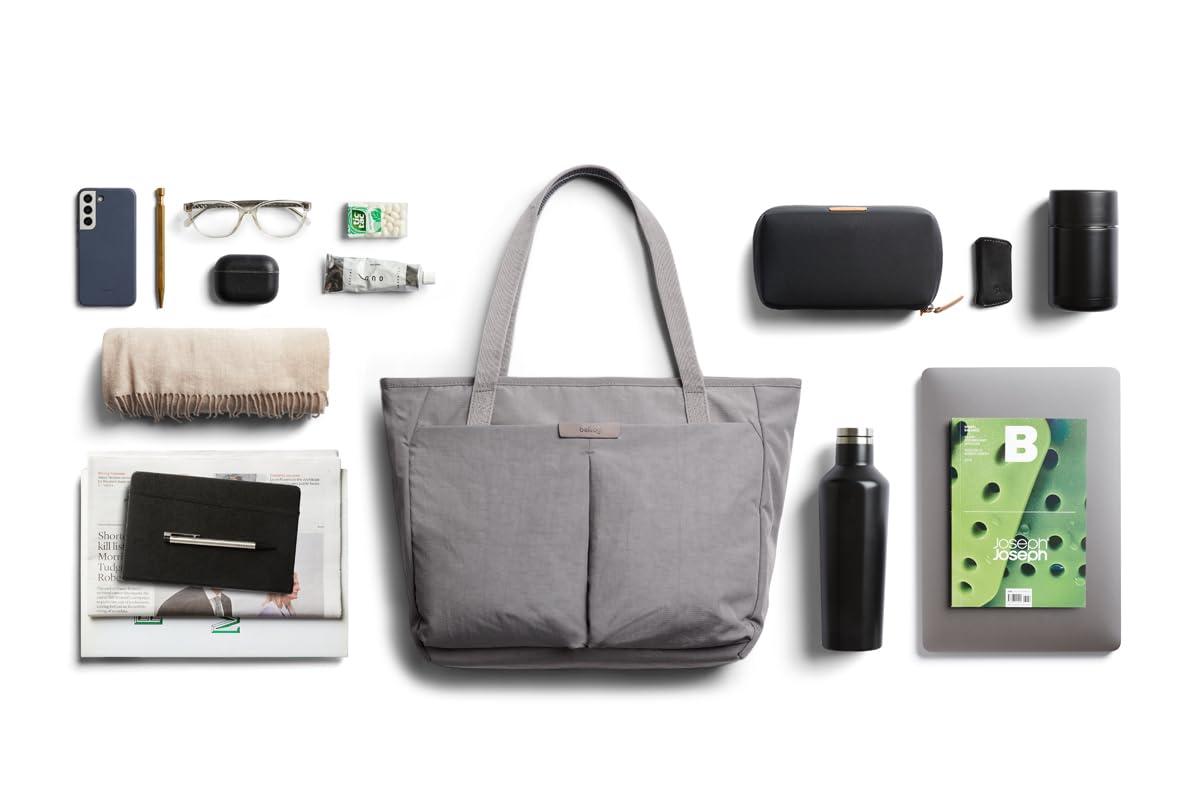 Bellroy Tokyo Wonder Tote Bag - 15L Water-Resistant Laptop Tote for Women & Men, Fits 16