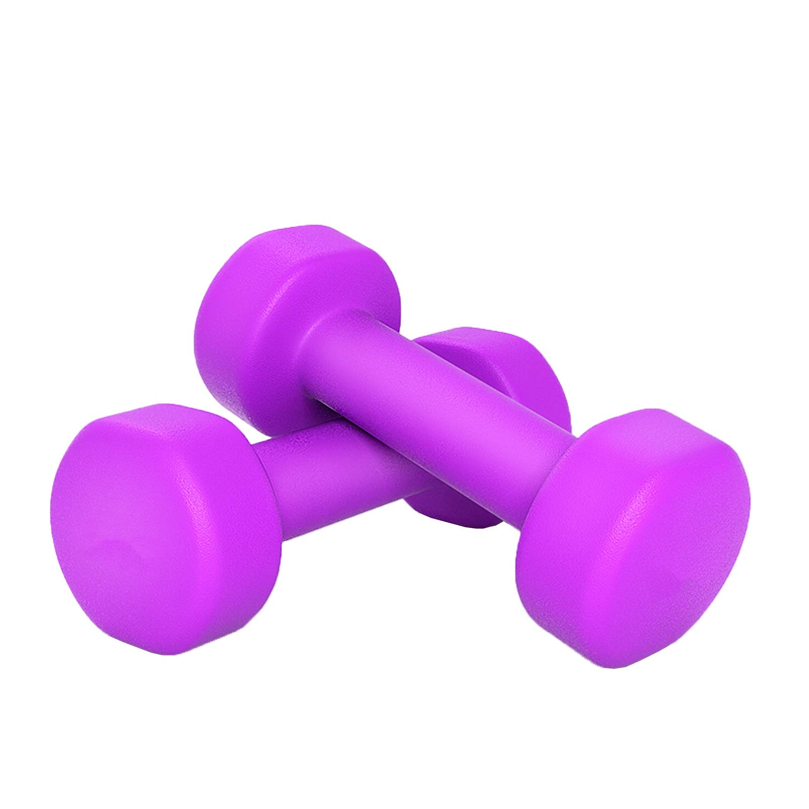 Non-Slip Solid Dumbbell Set - Home Gym Weights for Strength Training & Fitness - Comfortable Grip Dumbbells for Men & Women - Perfect for Home Workouts, CrossFit, and Weight Lifting Exercises