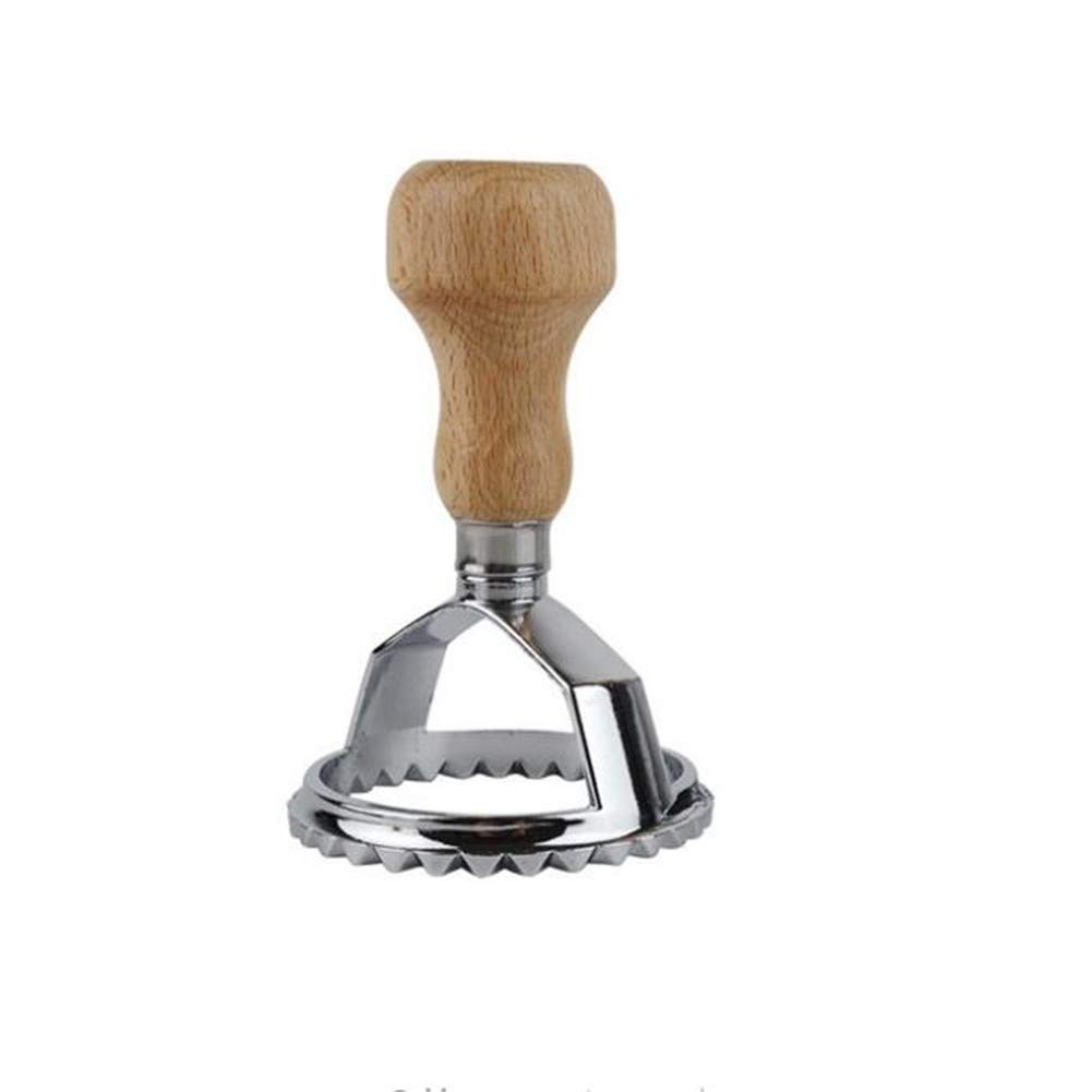 1 Piece Dumpling Maker - 6.5cm Round Metal Dumpling Mold & Ravioli Stamp Pasta Cutter - Pelmeni Dough Press & Pastry Maker Tool for DIY Cooking, Baking - Perfect for Homemade Dumplings, Pasta, Pies & Ravioli - Great for Family Cooking, Holiday Meals & Italian Cuisine