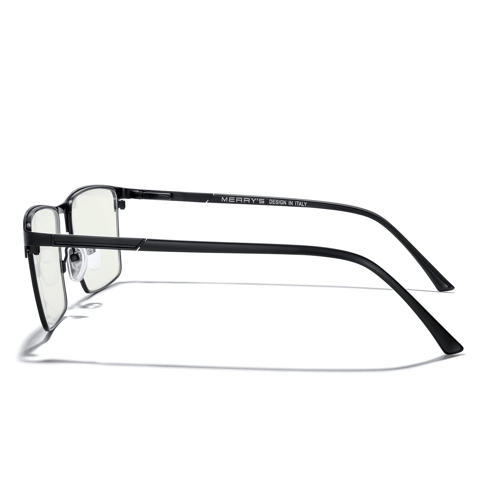 MERRY'S Blue Light Blocking Glasses for Men - Vintage Computer & Reading Glasses for Office & Gaming