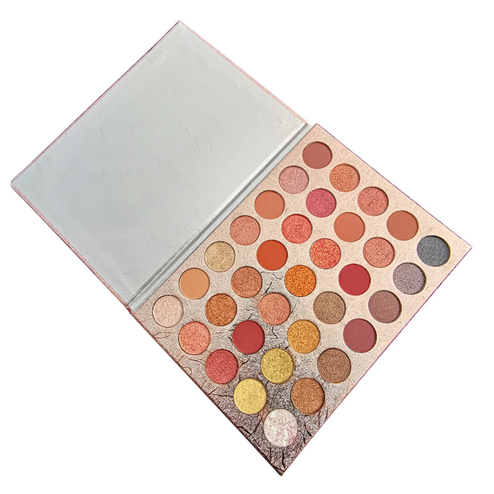 35 Colors Earth Tone Eyeshadow - Waterproof Pearlescent Makeup Stick for Highlighting & Beauty