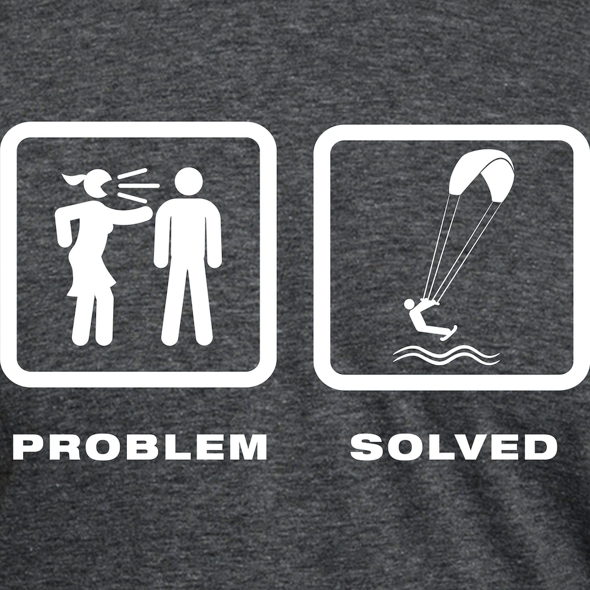 Premium Kiteboarding T-Shirt for Men - Soft Tri-Blend Comfort Fit - Perfect for Surfing, Beach & Outdoor Adventures