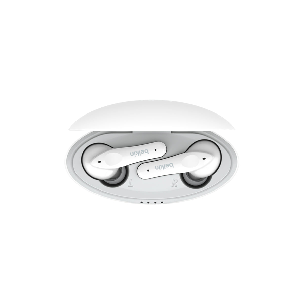 Belkin SoundForm Nano True Wireless Earbuds for Kids - White | Comfortable Bluetooth Headphones for Children | Perfect for School, Travel & Playtime