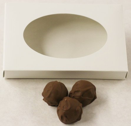 Scott's Cakes Premium Milk Chocolate Covered Orange Cream Truffles - 1 Pound Gourmet Gift Box | Perfect for Holidays, Parties & Corporate Gifting