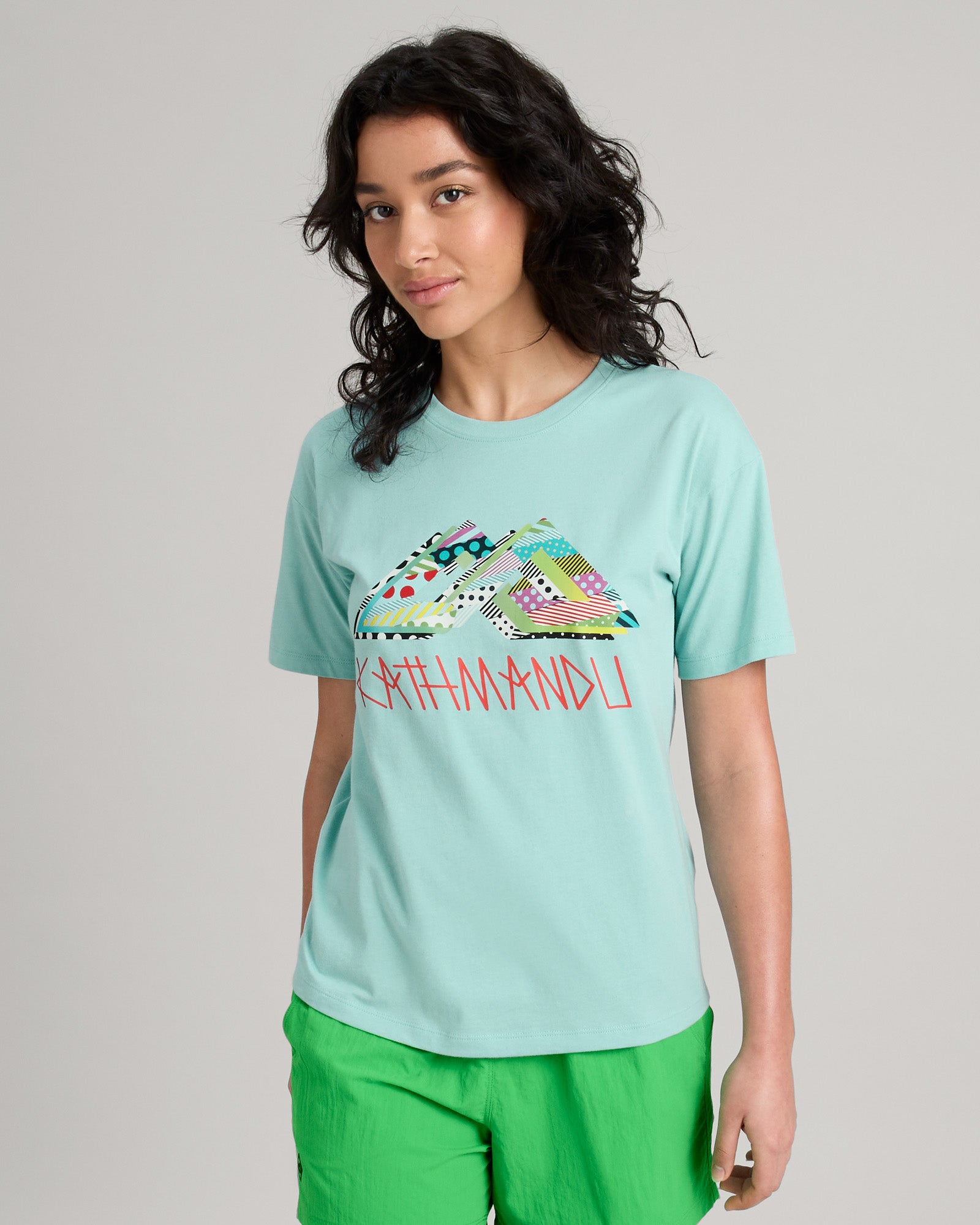 Jason Woodside Kathmandu Logo Women's T-Shirt - Stylish Casual Graphic Tee for Everyday Wear | Perfect for Streetwear, Travel & Summer Outfits