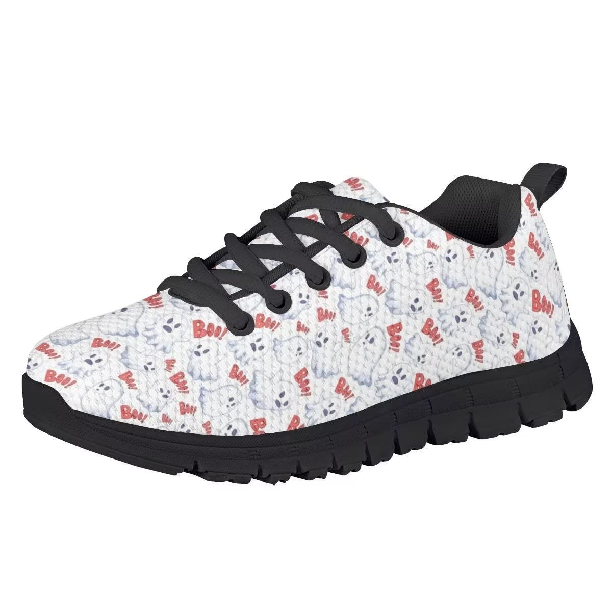 NETILGEN Kids Running Shoes for Boys & Girls - Breathable Knitted Mesh Lace-Up Sneakers for Little & Big Kids | Perfect for School, Sports & Outdoor Play