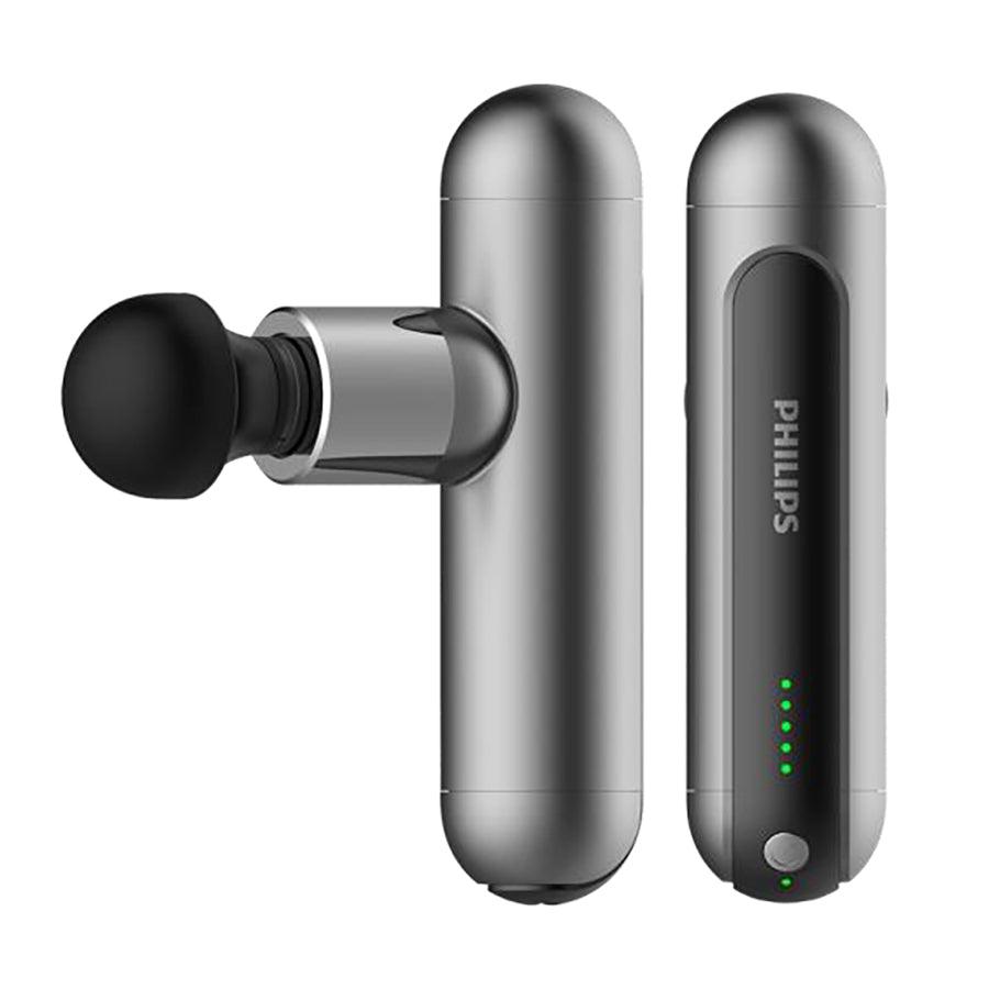PHILIPS Mini Massage Gun PPM7303DG - Portable Deep Tissue Muscle Massager for Pain Relief, Recovery & Relaxation - Perfect for Athletes, Gym, Office & Home Use