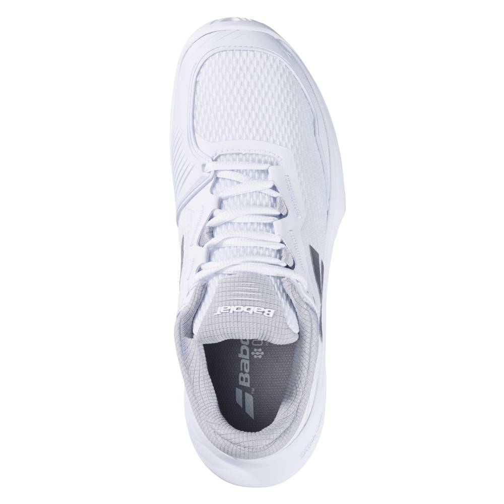 Babolat SFX 4 AC Women's Tennis Shoes - White | Comfortable & Supportive Athletic Footwear for Women | Perfect for Court Play & Training Sessions
