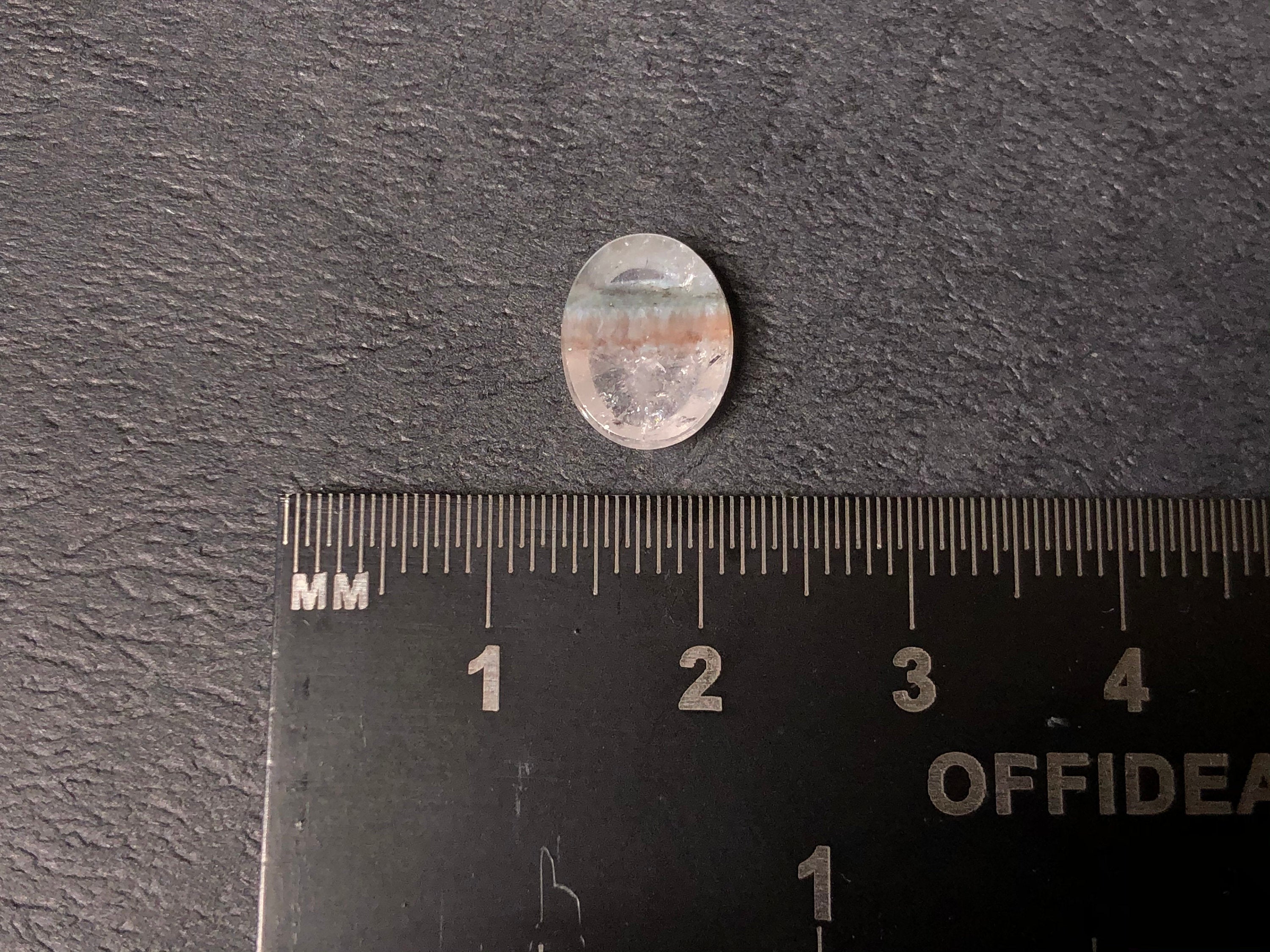 GILALITE Cabochon Gemstone - Medusa Paraiba Quartz Striped Oval for Jewelry Making (43850) | Perfect for Necklaces, Earrings & DIY Craft Projects