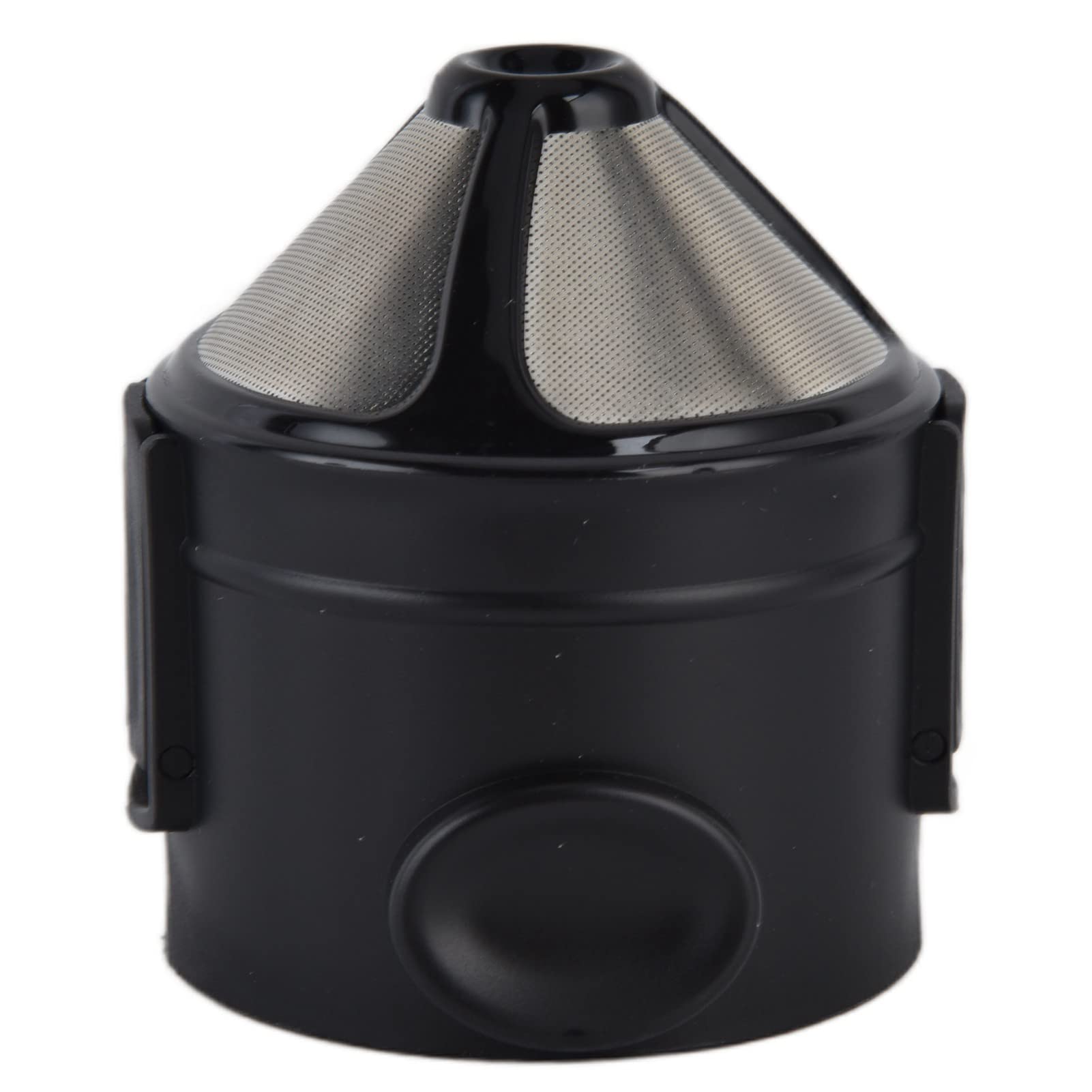 Portable Stainless Steel Pour Over Coffee Maker with Double Mesh Filter - Reusable Dripper for Camping, Travel & Home Brewing