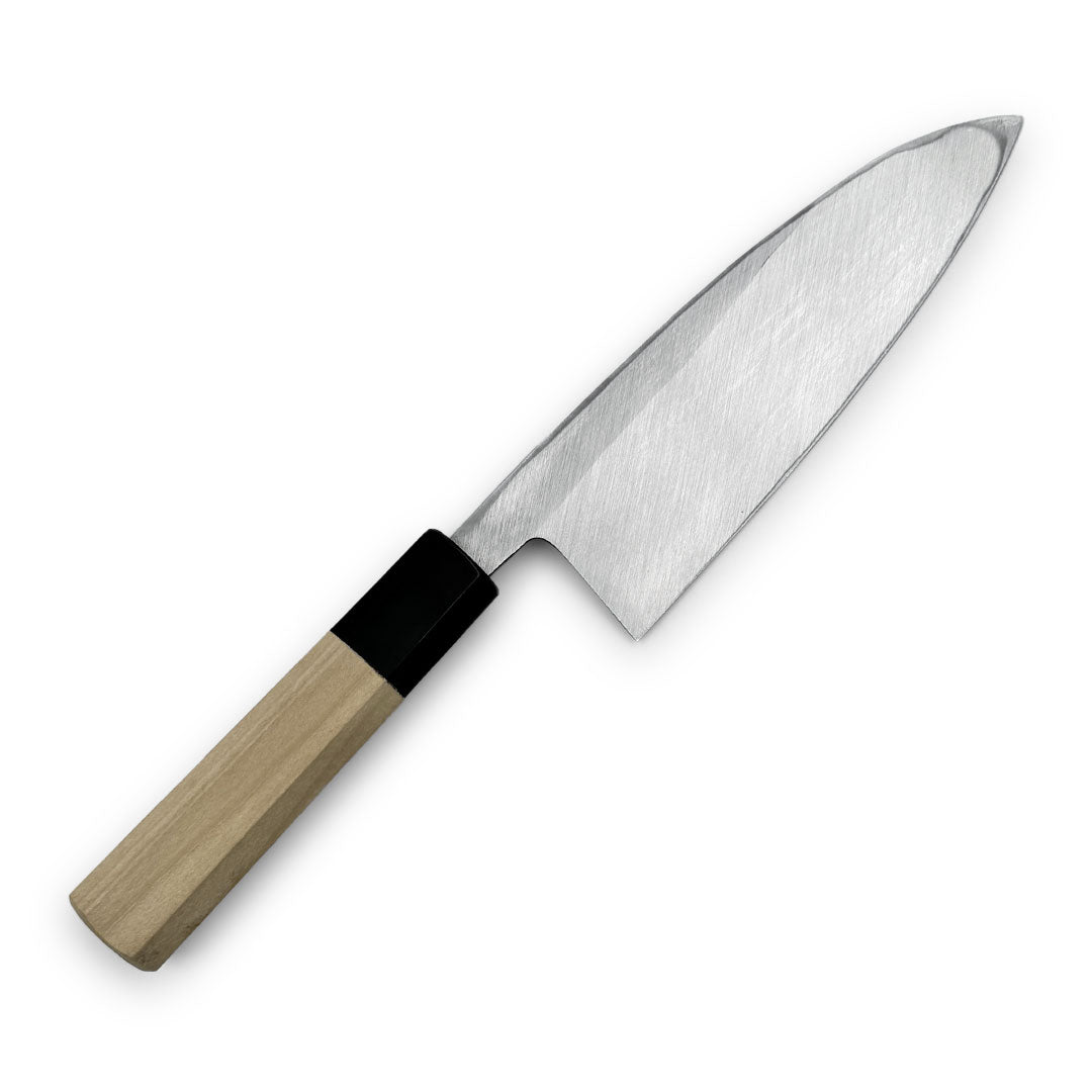 Ittosai Kotetsu White #2 Deba Knife 150mm (5.9 Inch) Left-Handed Japanese Chef Knife - Perfect for Sushi, Fish Filleting & Precision Cutting