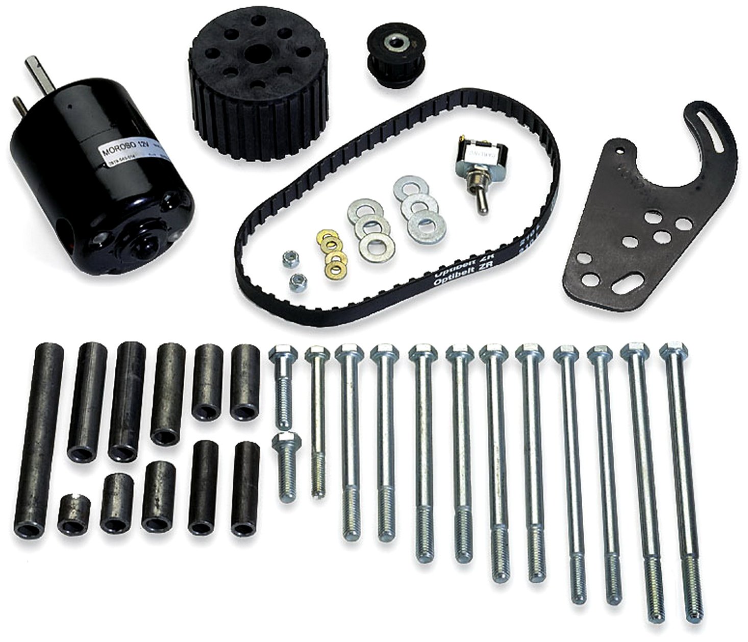 Moroso 63750 Electric Water Pump Drive Kit - High Performance Replacement for Automotive Cooling Systems | Perfect for Cars, Trucks & SUVs