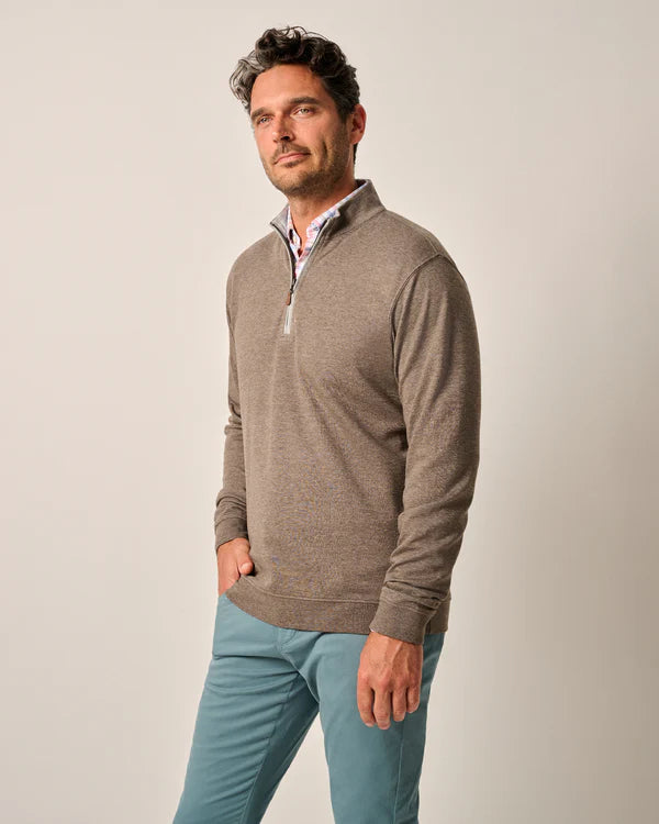 Johnnie-O Men's 1/4 Zip Long Sleeve Shirt - Comfortable & Stylish Golf & Casual Wear for Men