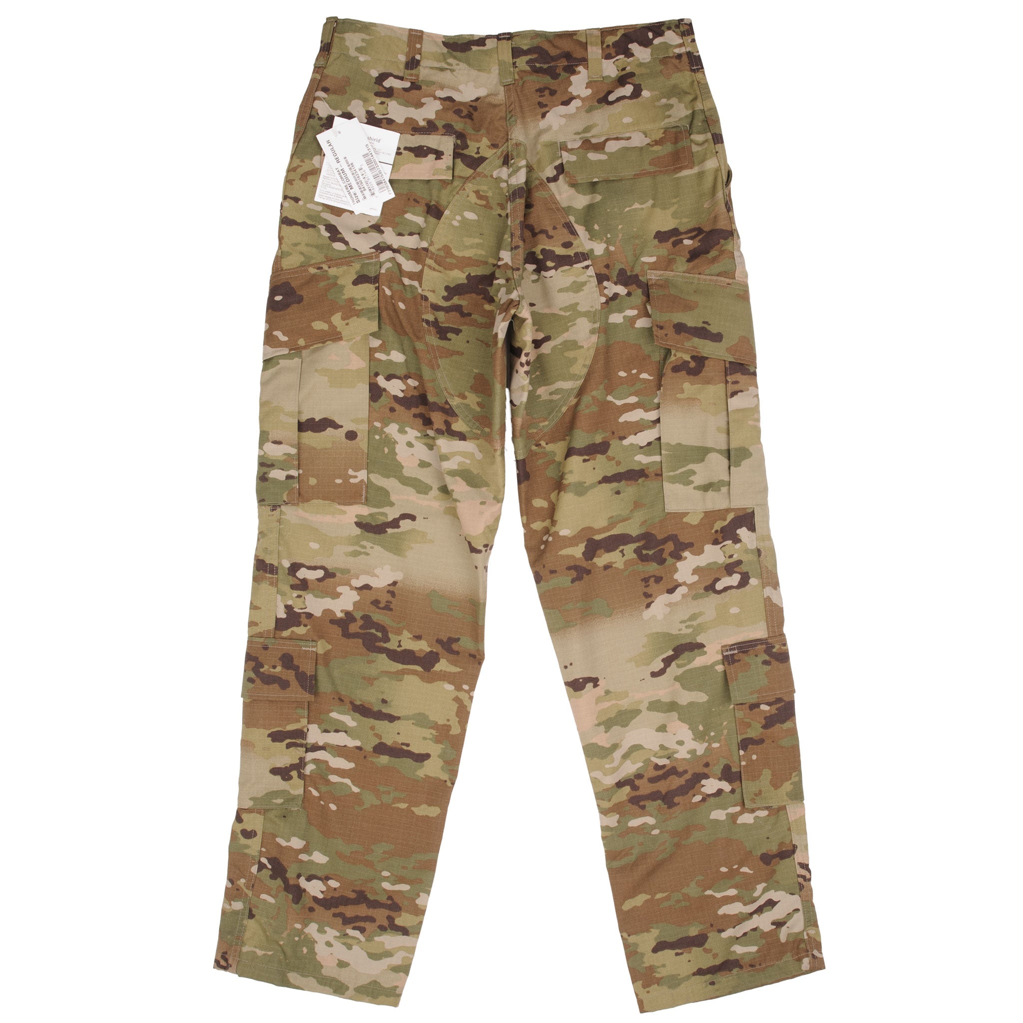 US Army Insect Shield Combat Pants - Deadstock Camo Medium Regular (NOS) - Durable Outdoor Hiking & Tactical Gear for Hunting & Survival