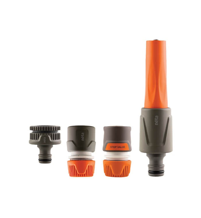 12mm Nozzle Watering Set - Durable Garden Hose Nozzle for Efficient Plant Watering | Perfect for Lawns, Gardens, and Outdoor Cleaning