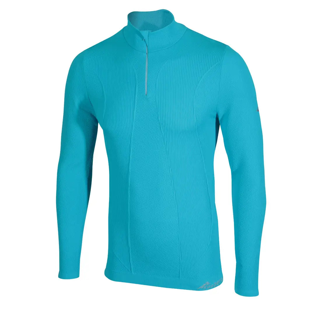 Factor 1 Plus Men's Thermal Long Sleeve Zip Neck Base Layer Top for Cold Weather Hiking, Skiing & Outdoor Activities
