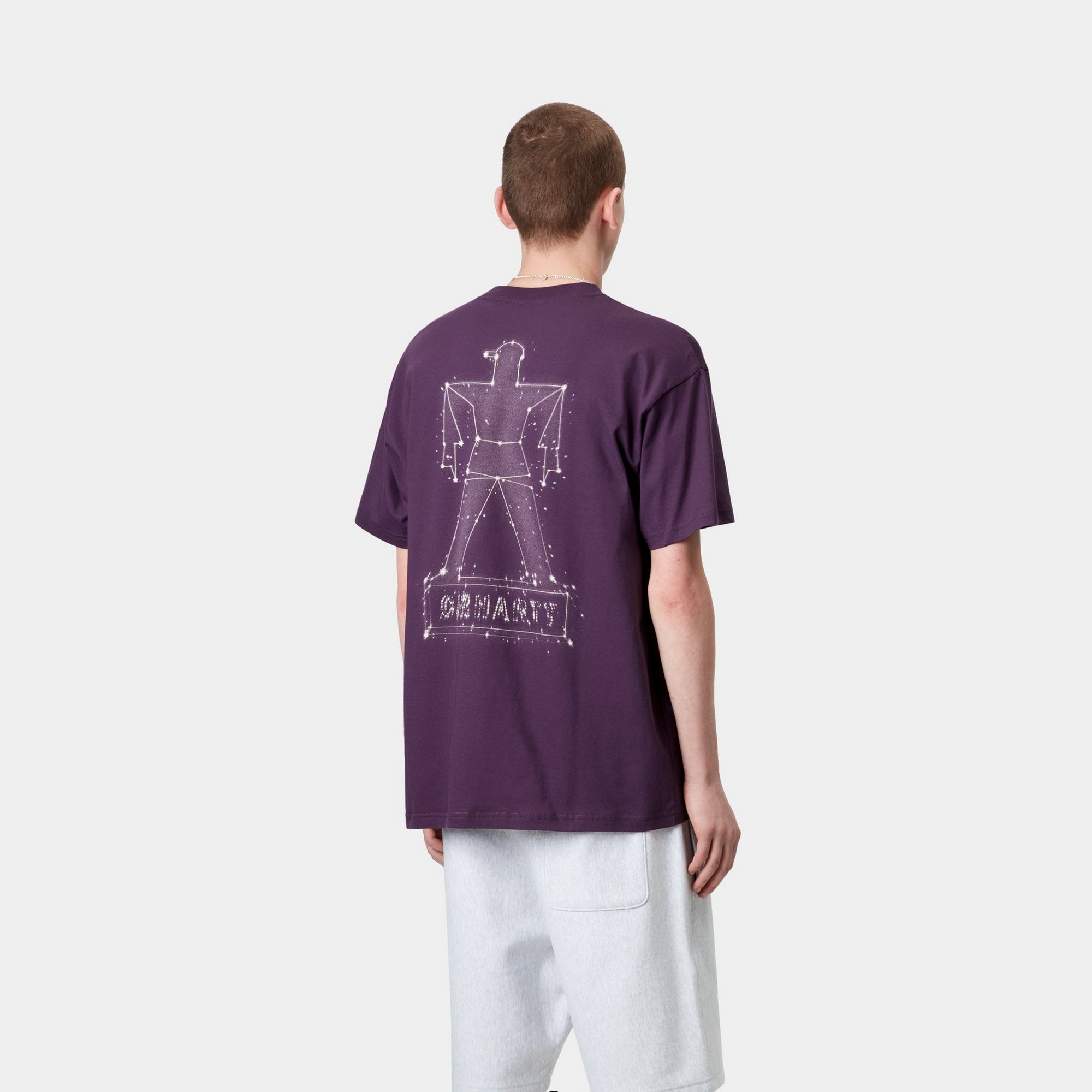 Stargazer Graphic T-Shirt - Huckleberry & Wax Print - Casual Wear for Outdoor Adventures & Music Festivals