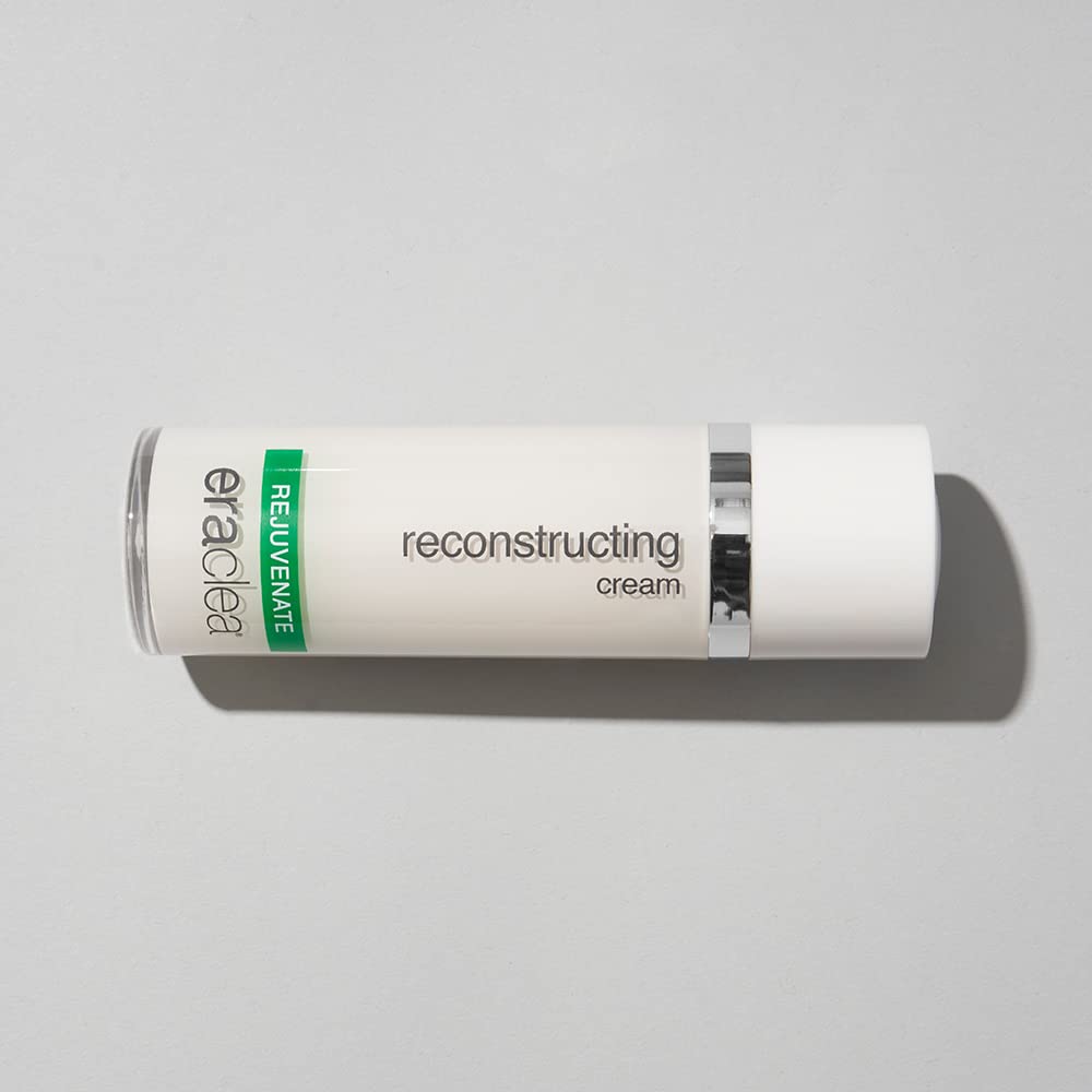 Eraclea Reconstructing Anti-Aging Face Cream - Skin Brightening Moisturizer with AHA, Hyaluronic Acid & Lumiskin for Wrinkles, Dark Spots & Uneven Texture - Perfect for Night Routine & Daily Hydration (1 fl oz)
