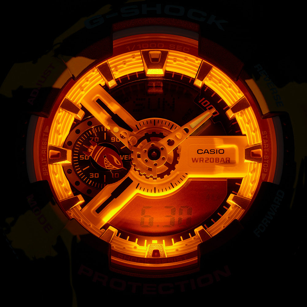 G Shock GA110LL 1A League of Legends Unisex Digital Watch - Stylish Gaming & Outdoor Sports Watch for Men and Women