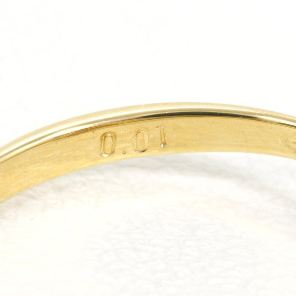 18K Yellow Gold Diamond Ring for Women - Elegant Solitaire Engagement & Wedding Band - Perfect for Proposals, Anniversaries, and Special Occasions