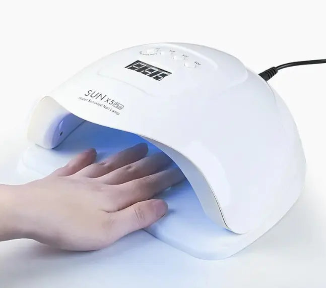Professional UV LED Nail Lamp for Gel Polish Curing - Fast Drying, 48W Salon Manicure Light with Timer - Perfect for Home & Salon Nail Art, DIY Gel Nails, and Professional Manicures