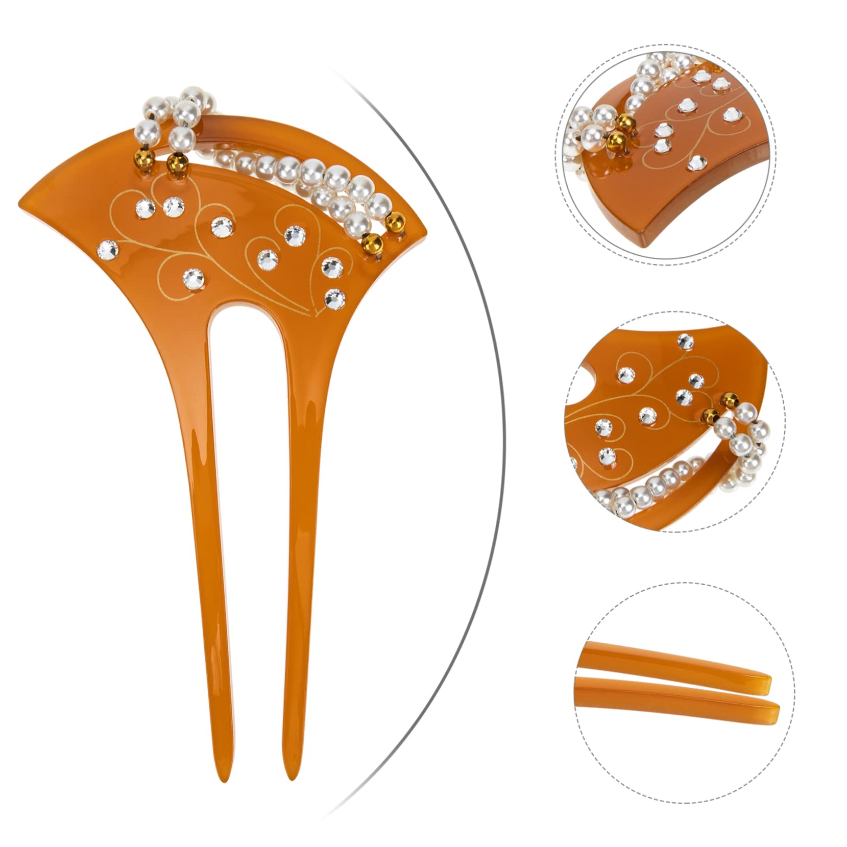 Elegant Pearl Hair Pins for Women - Bridal Hair Accessories & Hanfu Headdress for Weddings & Cosplay