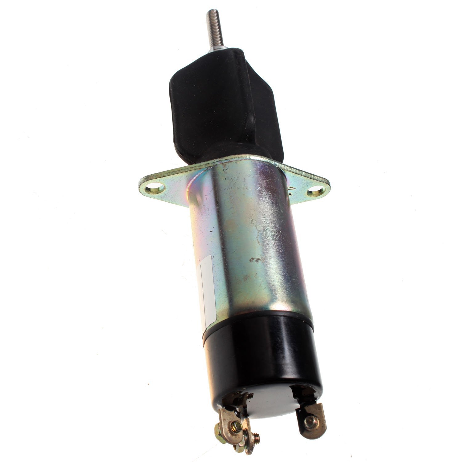 JEENDA 12V Solenoid 307-2758 with Three Terminal - Compatible with Miller Welders, AEAD 200LE, Legend, Onan P216G P218G P220G P224G OL16 OL18 OL20 - Ideal for Welding Equipment Repair & Maintenance