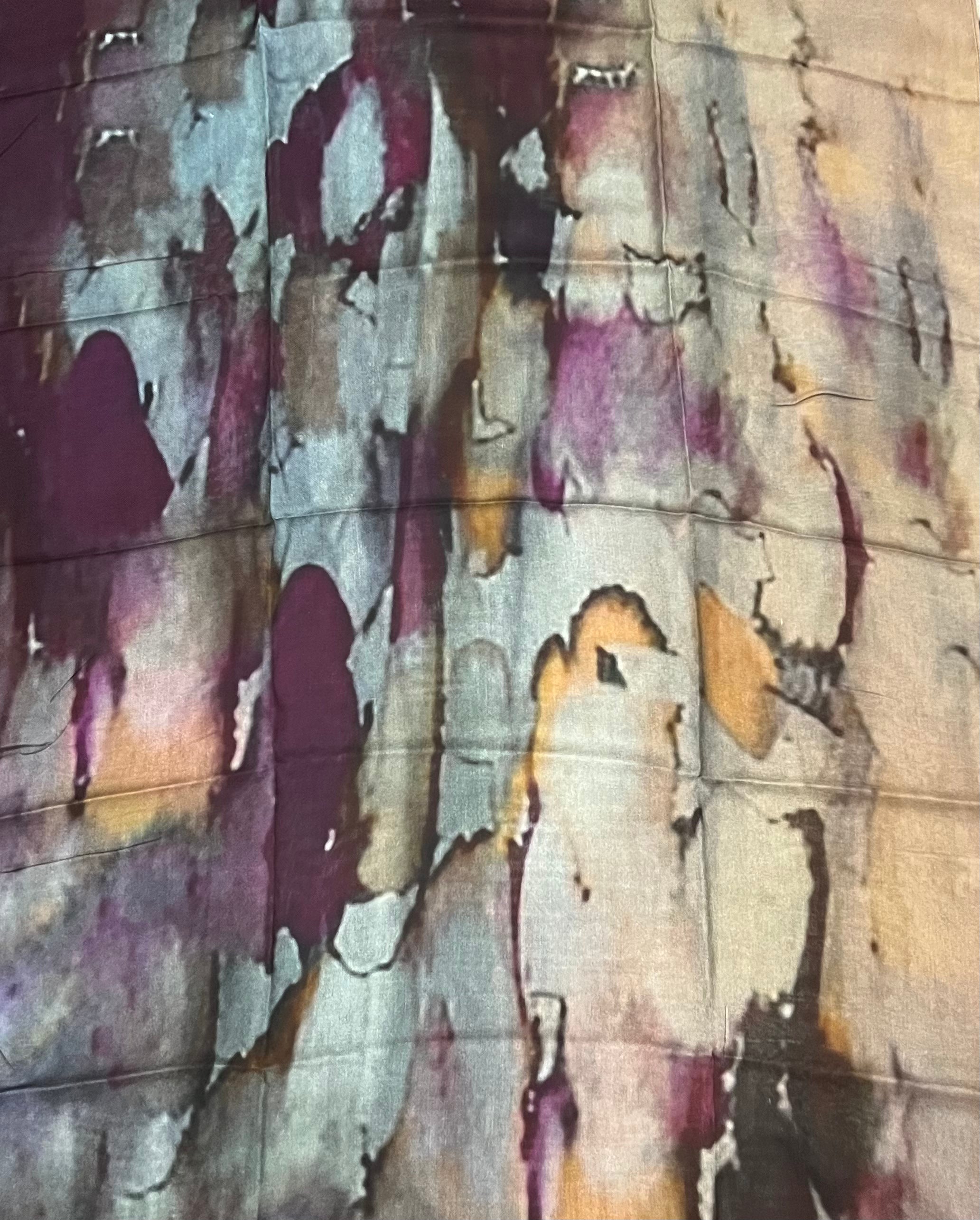 Printed Modal Opalescent Fabric - Soft & Shimmery Material for Dresses, Scarves & Home Decor | Perfect for DIY Fashion & Elegant Decorations