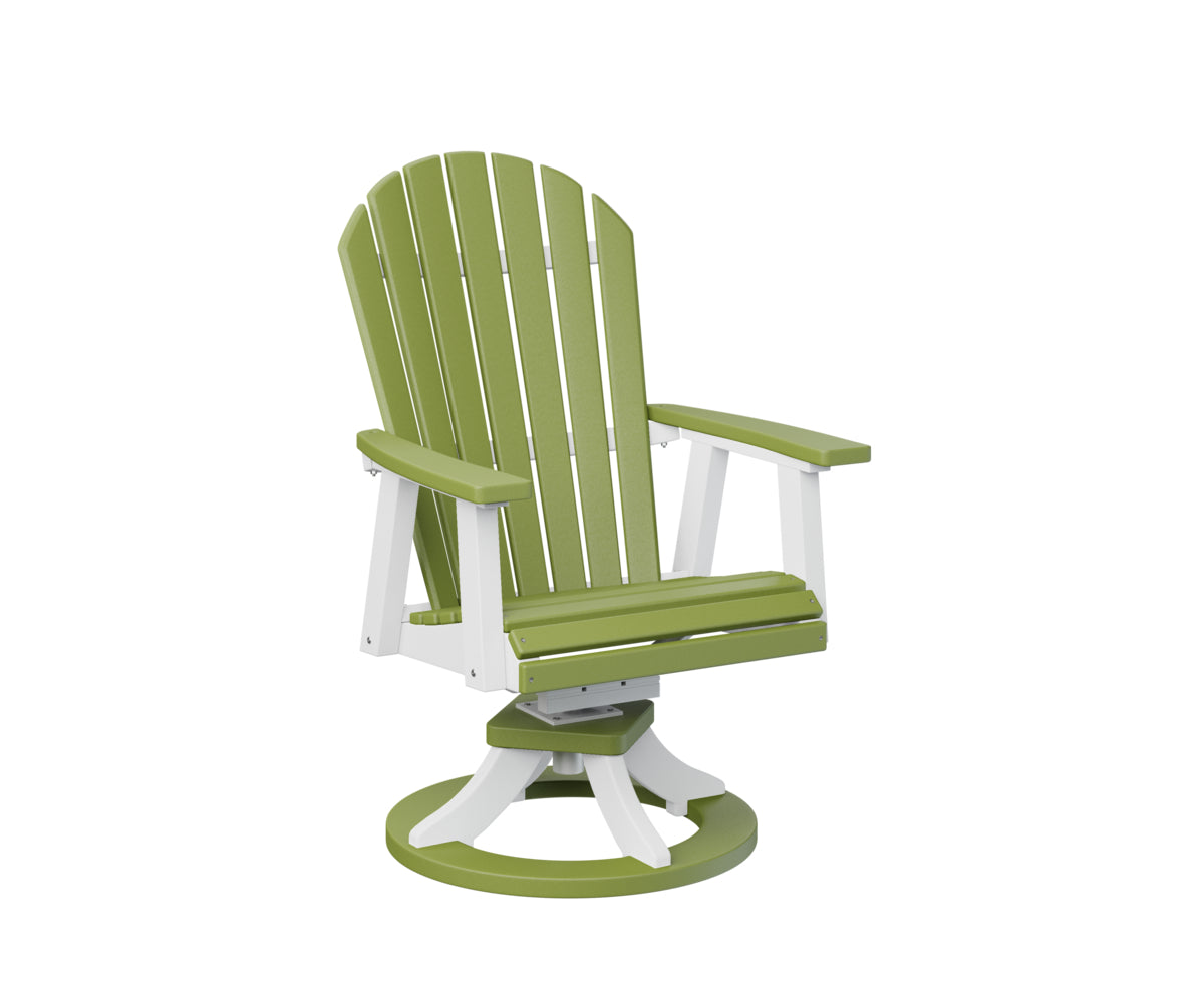 Berlin Gardens Comfo Back Swivel Rocker Dining Chair - Ergonomic Outdoor Patio Furniture for Relaxing & Dining - Perfect for Backyard, Garden, Poolside & Deck Use