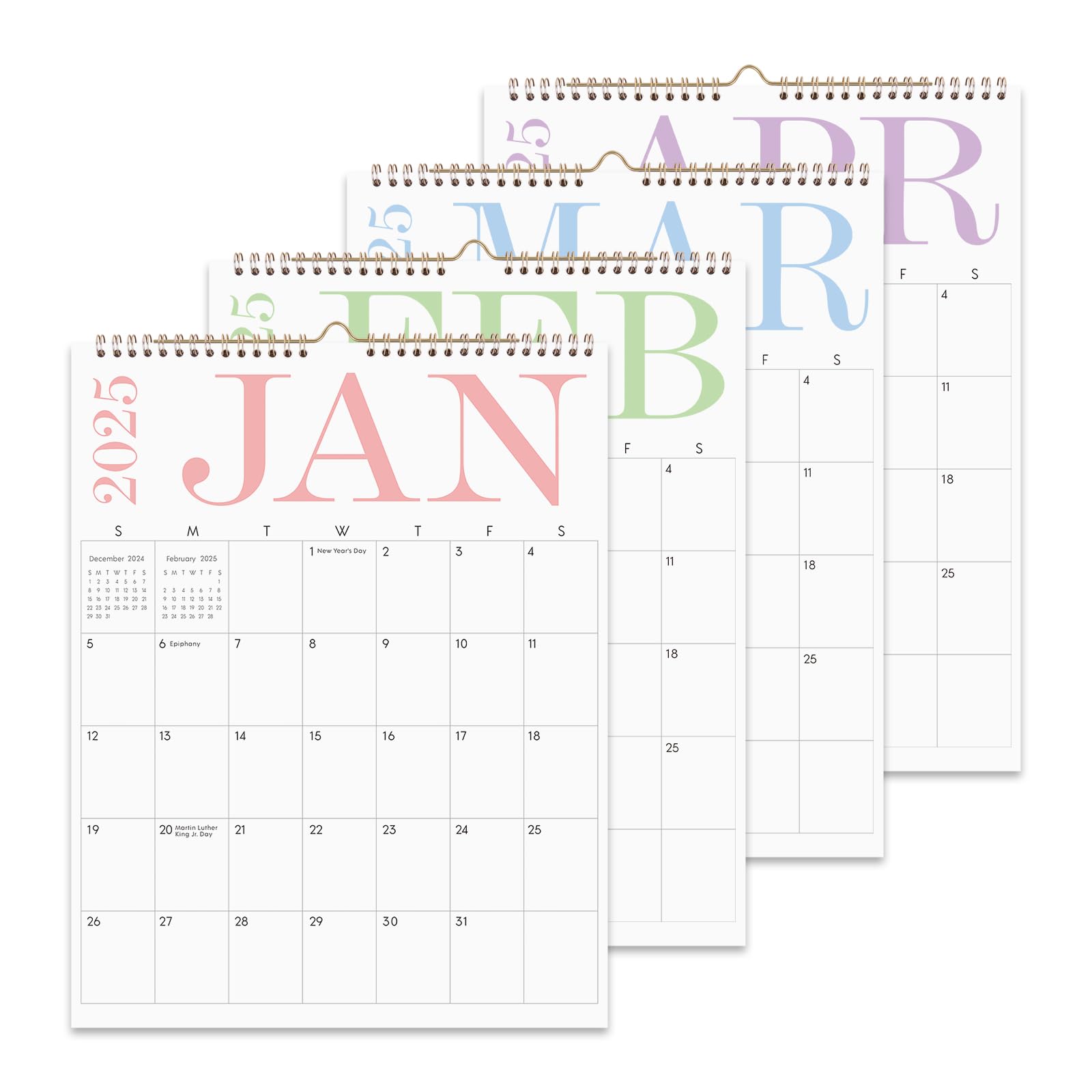 2025-2026 Wall Calendar | 26-Month Planner from November 2024 to December 2026 | 14