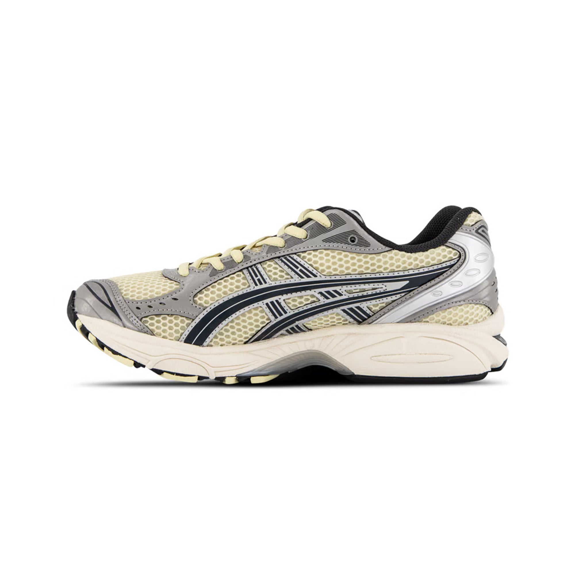 ASICS Gel Kayano 14 Running Shoes for Men & Women - Oyster White/Steeple Grey (2024) - Lightweight Cushioned Sneakers for Jogging, Gym Workouts & Daily Walking