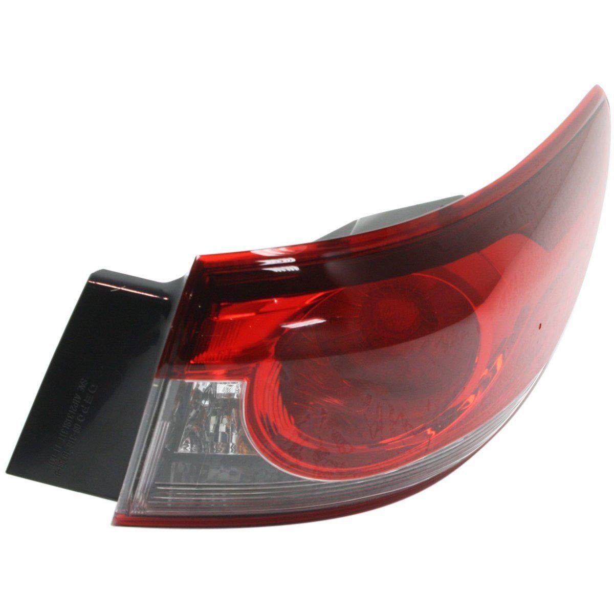 14-15 Mazda 6 Passenger Side Outer Halogen Tail Light Replacement - Perfect for Night Driving & Enhanced Vehicle Safety