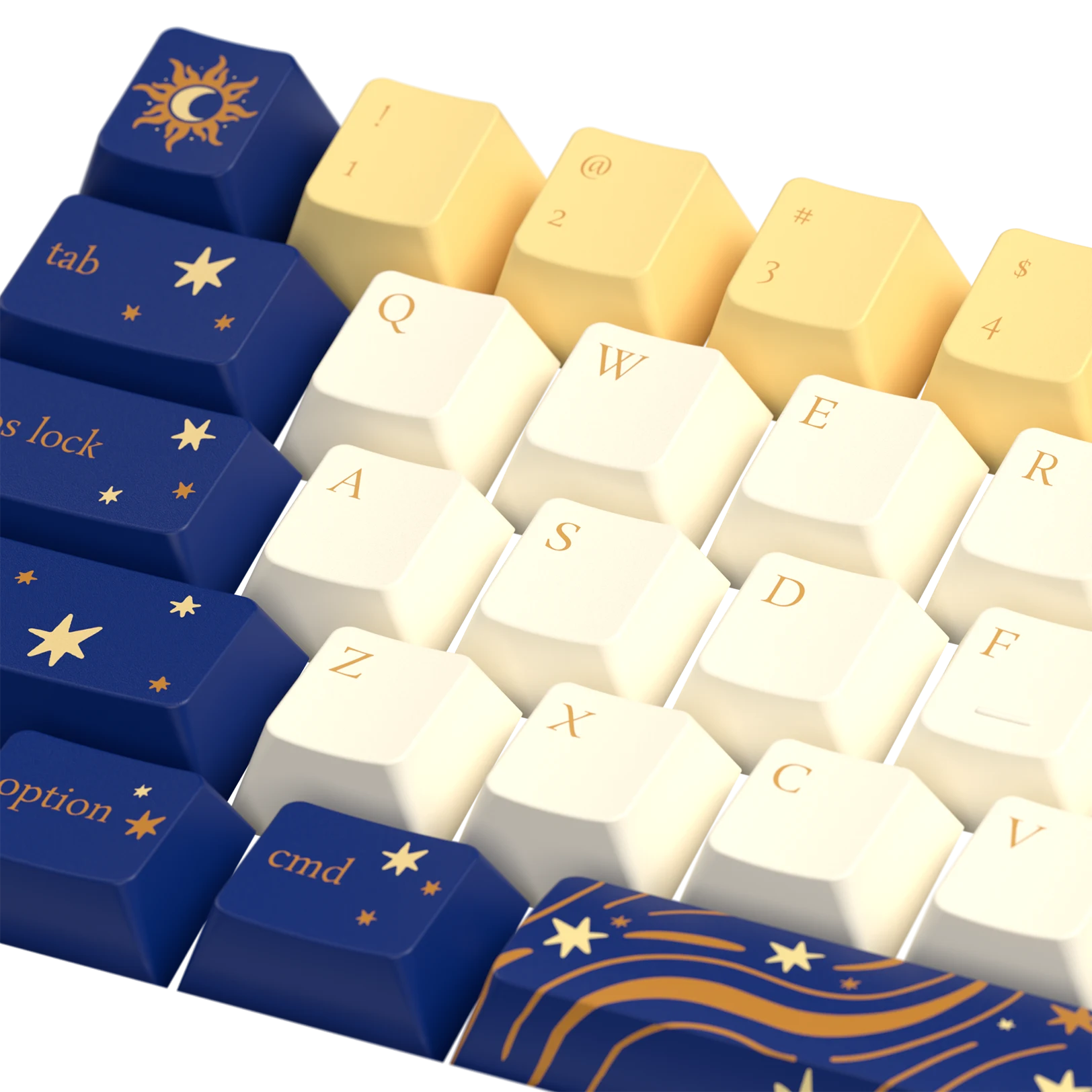 Limited Edition Zodiac Star Sign Keycaps - Custom Mechanical Keyboard Keycaps for Gaming & Typing - Perfect for PC, Mac & Laptop Enthusiasts