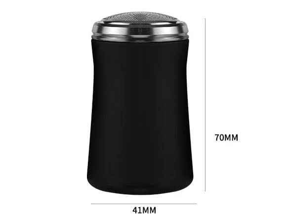 JYYBN Pocket Size Washable Electric Razor for Men - USB Rechargeable Travel Shaver with Fast Charging, Waterproof & Silent Design - Compact & Portable for Smooth Shaving - Perfect Gift for Dad, Husband, Boyfriend - Ideal for Travel, Gym, Office & Daily Use