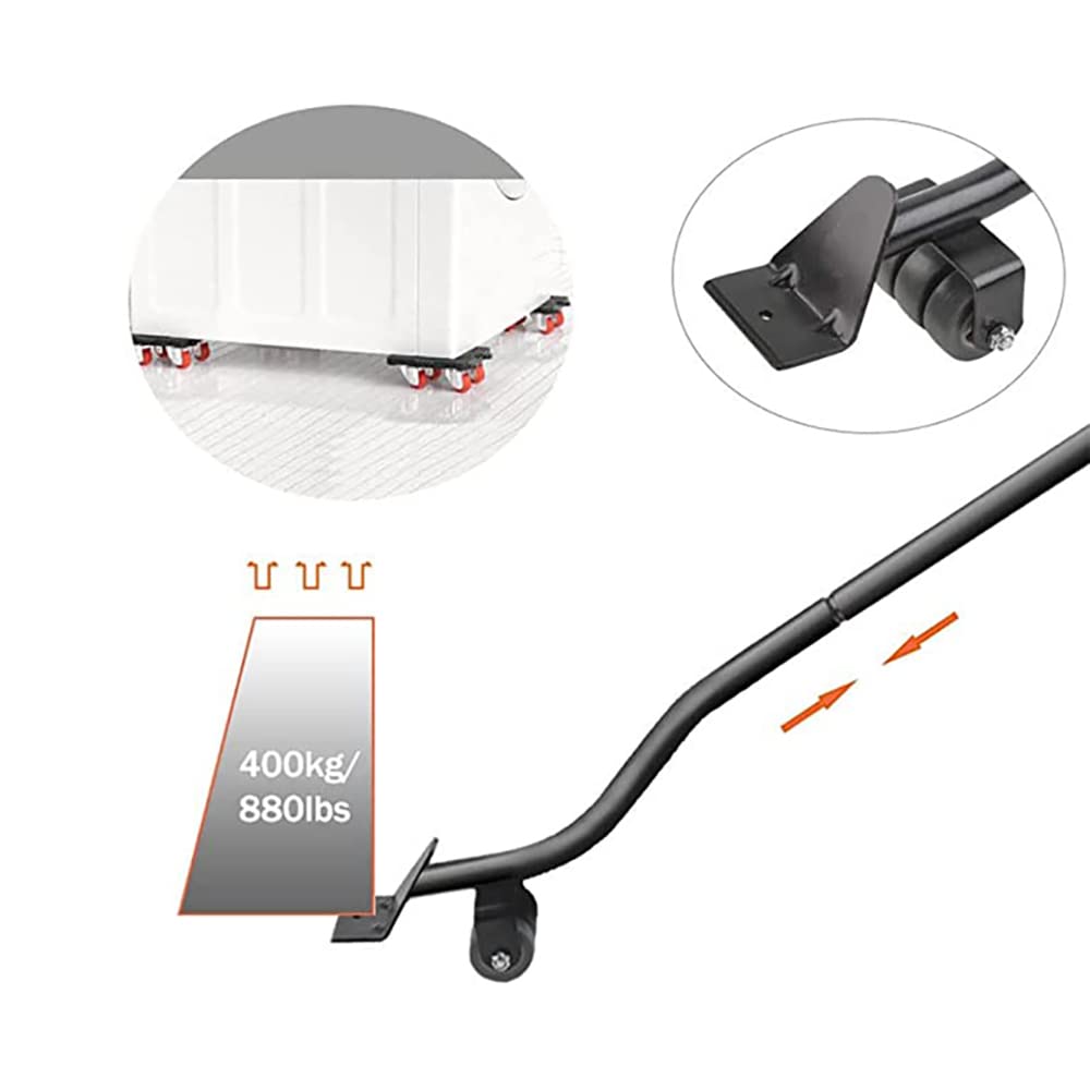 Heavy Duty Furniture Dolly with 360° Swivel Wheels - Furniture Mover & Lifter for Sofa, Refrigerator, Cabinet - Perfect for Home Moving, Warehouse & Office Relocation