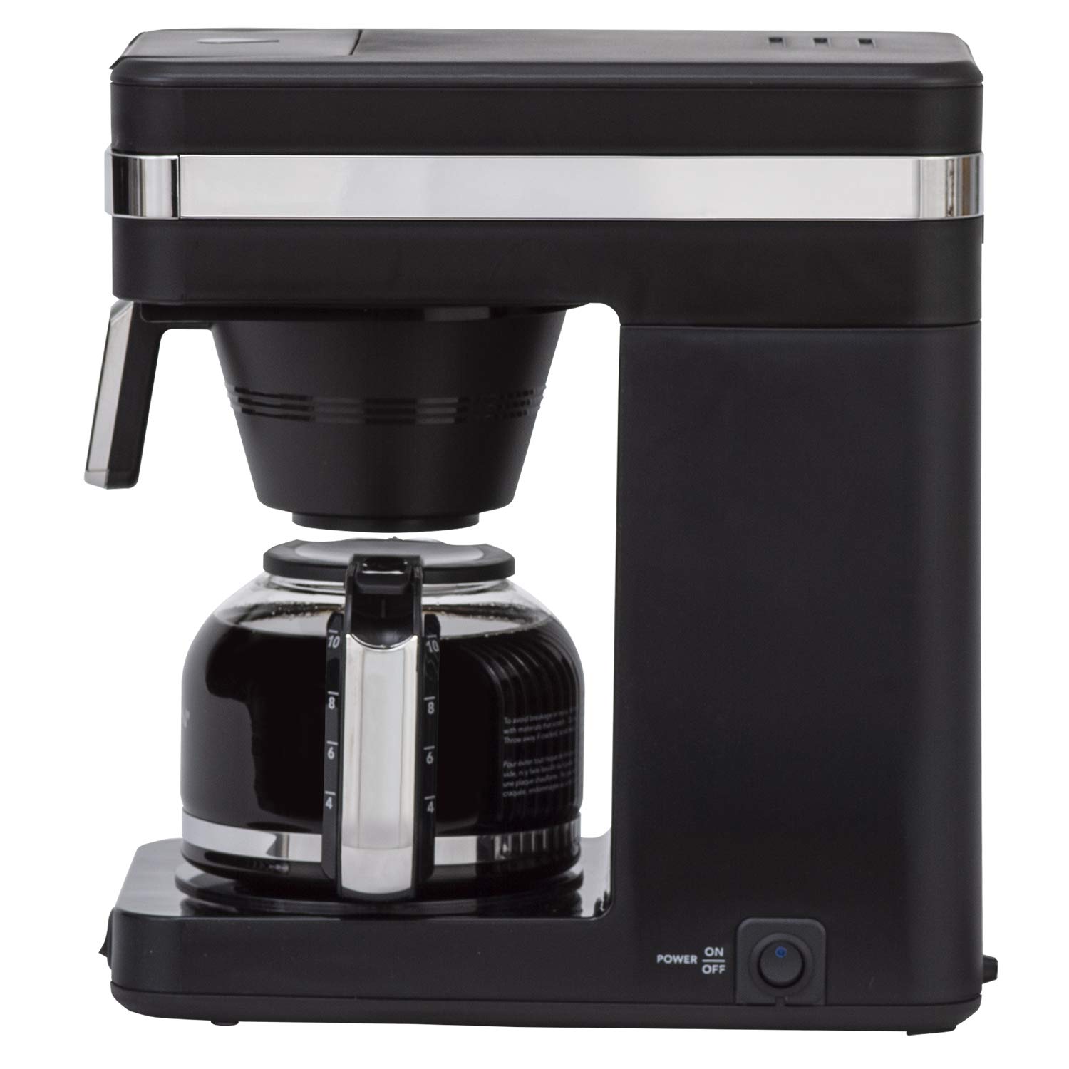 BUNN CSB2B Speed Brew Elite 10-Cup Coffee Maker - Fast Brewing, Black/Stainless Steel - Perfect for Home, Office & Restaurants