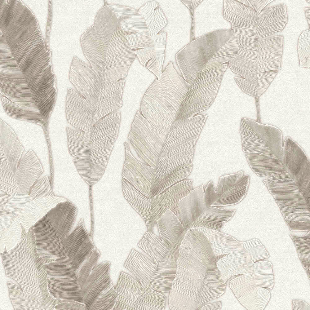 Metropolitan Stories 3 - Bali Palm Leaves Wall Art Decor | Tropical Beach Theme Home Decoration | Perfect for Living Room, Bedroom & Office