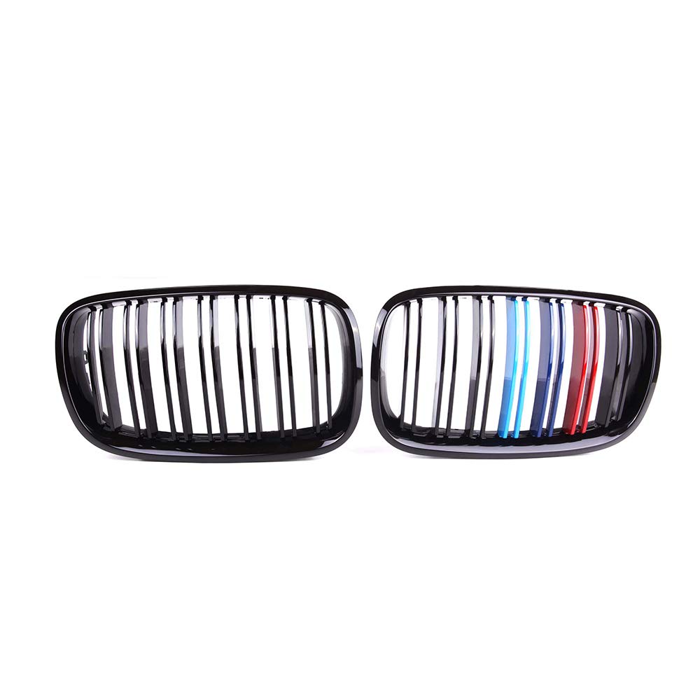 BMW X5 X6 E70 E71 Front Grille Grill Double Kidney Replacement (2008-2014) - Perfect for Car Upgrades & Customization