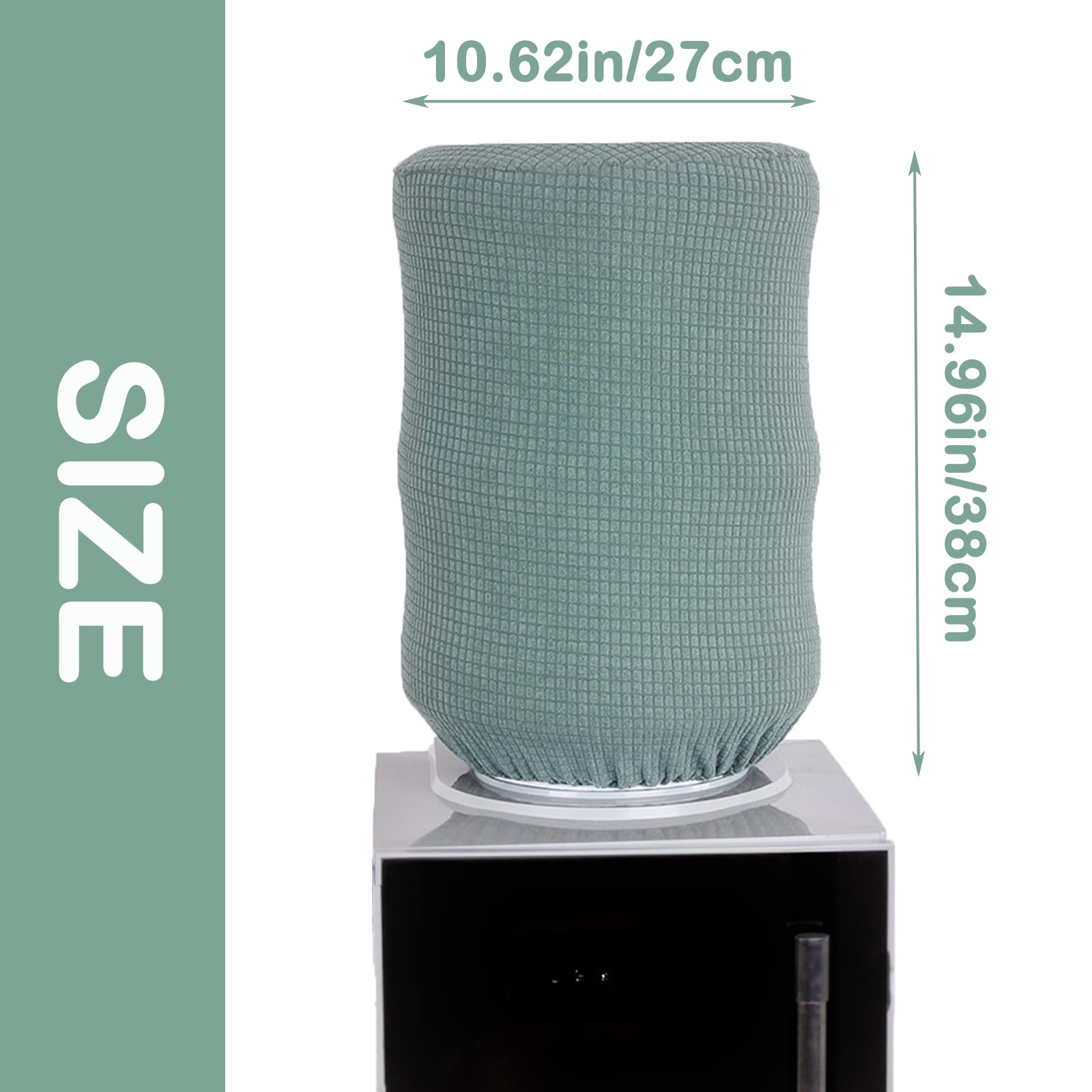 5 Gallon Water Dispenser Cover - Elastic Reusable Dust Protector for Home & Office