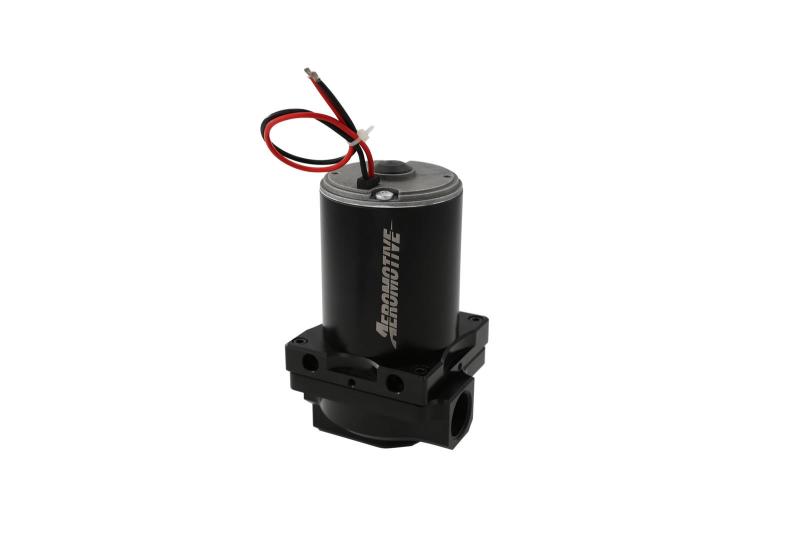 Aeromotive High Flow Brushed Coolant Pump - 27 GPM, AN 12 Fittings, Universal Remote Mount - Perfect for Performance Cars, Racing Vehicles & Engine Cooling Systems