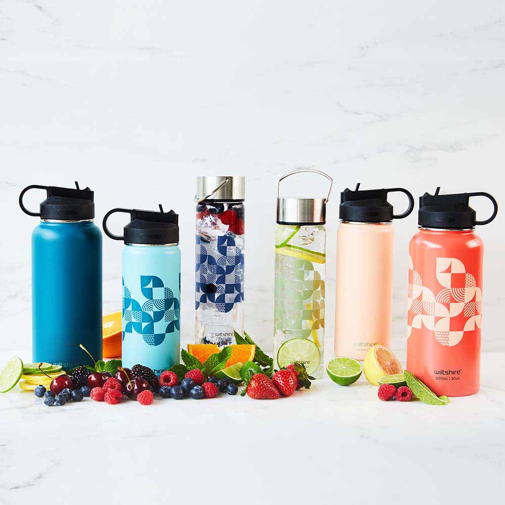 Insulated Stainless Steel Water Bottle 500ml/17oz - Leakproof & BPA-Free for Gym, Hiking, Travel & Everyday Use