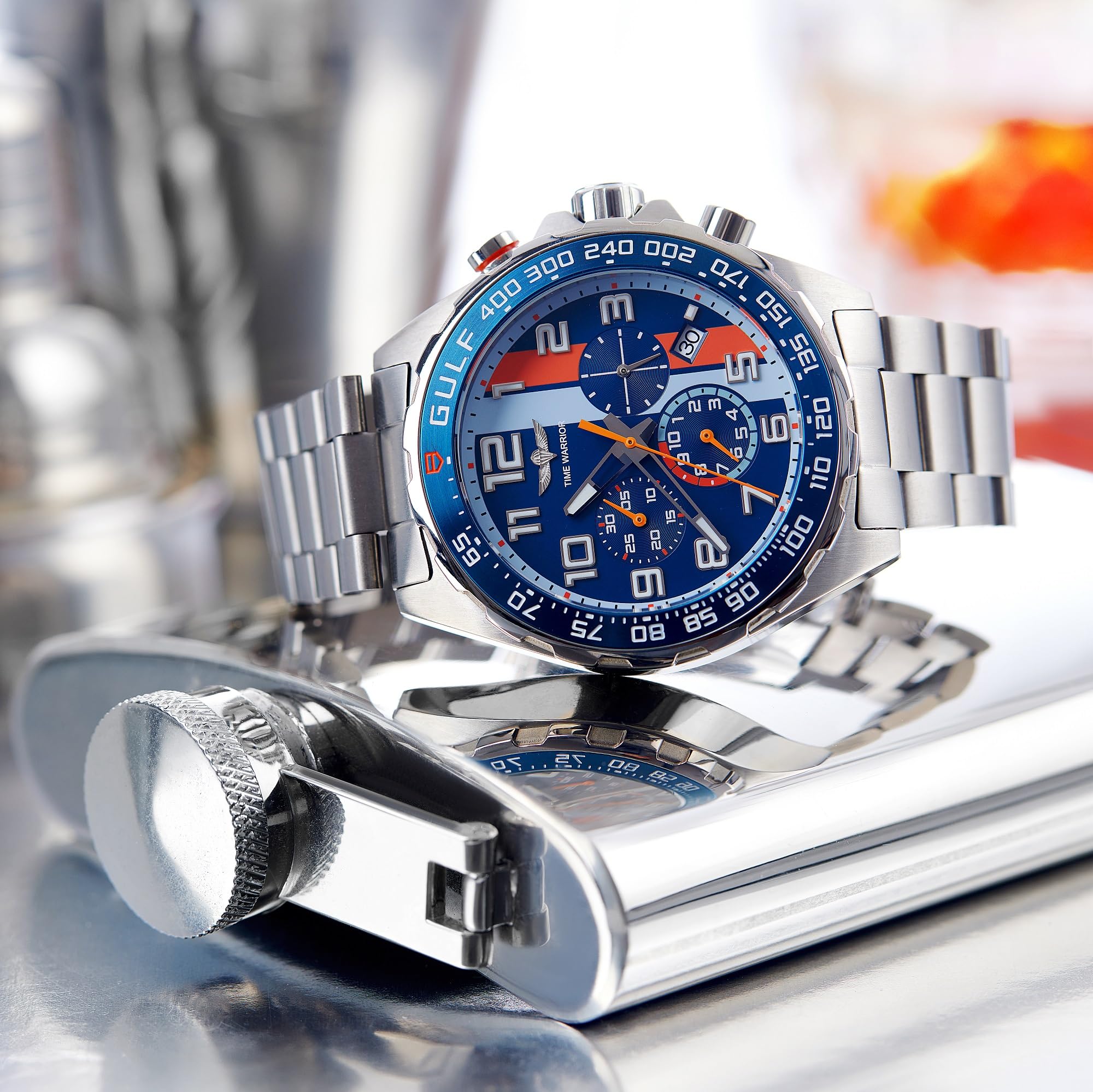 Premium Stainless Steel Men's Watch - Luxury Elegant Design, Sapphire Crystal Glass, Luminous Hands, Japanese Automatic Movement - Perfect for Business, Formal Events & Everyday Wear
