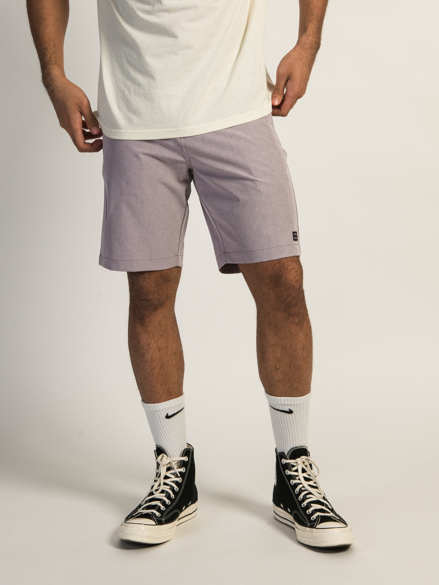 BILLABONG CROSSFIRE MID 19 SHORT - Men's Quick-Dry Swim Trunks with UPF 50+ Sun Protection | Perfect for Beach, Pool, Surfing & Summer Vacations