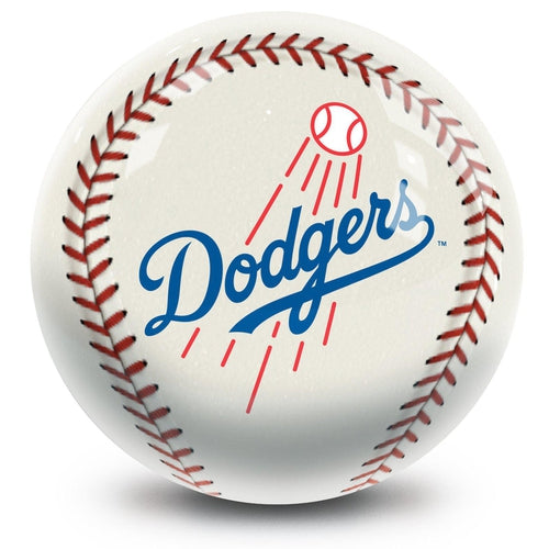 MLB Los Angeles Dodgers Official Bowling Ball - Perfect for Baseball Fans & Bowling Enthusiasts | Great for Game Nights, Sports Bars & Collectors