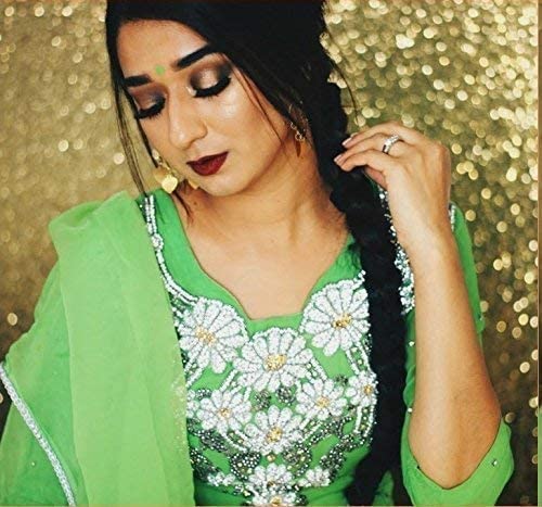 Eurohaus 24 Inch Black Synthetic Nylon Hair Extension for Women & Girls - Perfect for Braids, Ponytails & Hairstyling (Parandi Choti)