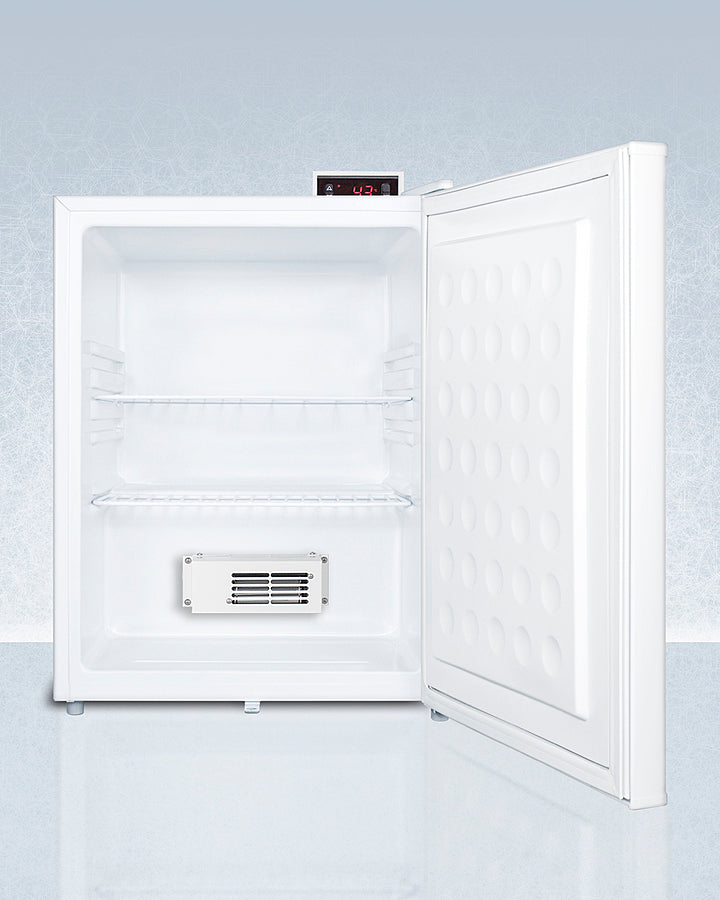 Accucold Compact All Refrigerator with Automatic Defrost - 2.8 Cu.Ft Energy Efficient Freezerless Fridge for Home, Office, Dorm or Garage - FF28LWHGP