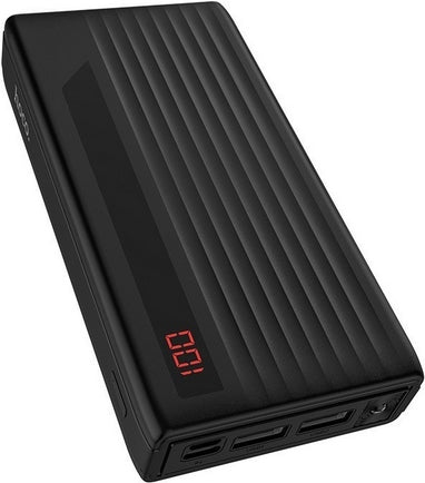 High-Capacity 20,000mAh Dual USB Portable Charger Power Bank - Fast Charging for iPhone, Android, Tablets - Perfect for Travel, Camping & Emergency Backup